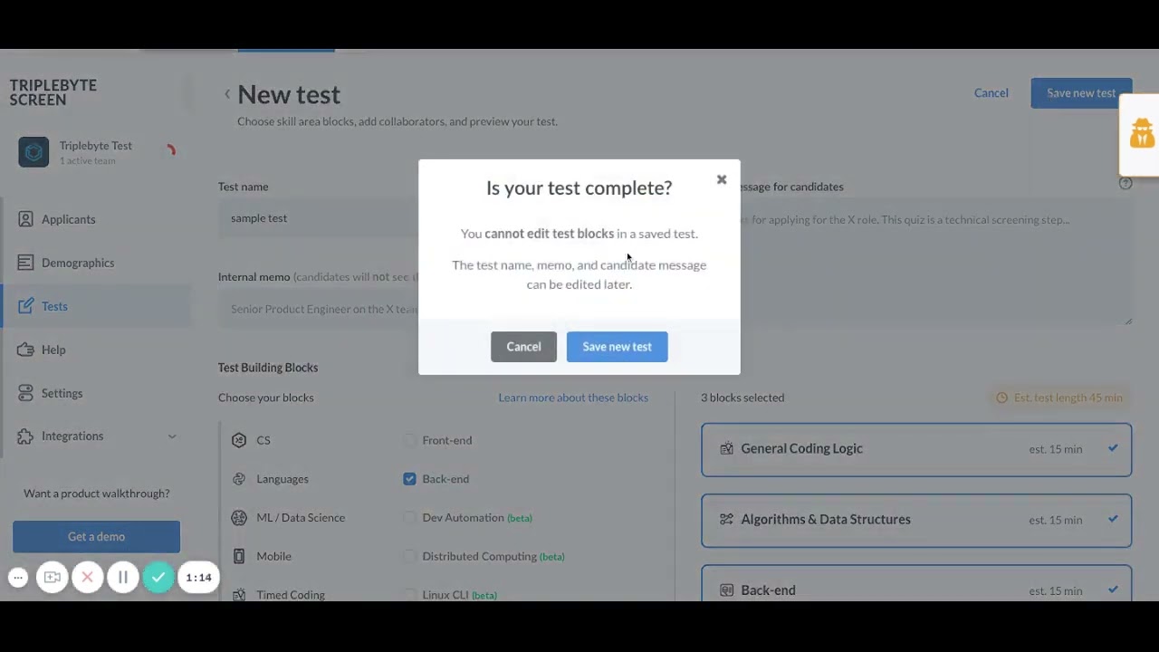 How to Use Triplebyte Screen | FREE assessments for your engineering candidates