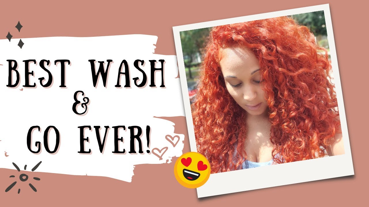 Herbal Essence Mango & Aloe | The Best Wash & Go I've EVER had! ONE STYLING PRODUCTS