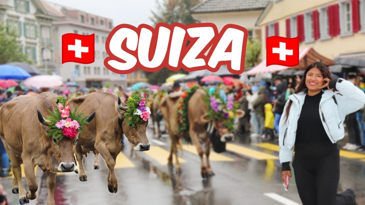 Aqui las Vacas son Sagradas 🇨🇭  l travel vlog Suiza 🐮🏔️