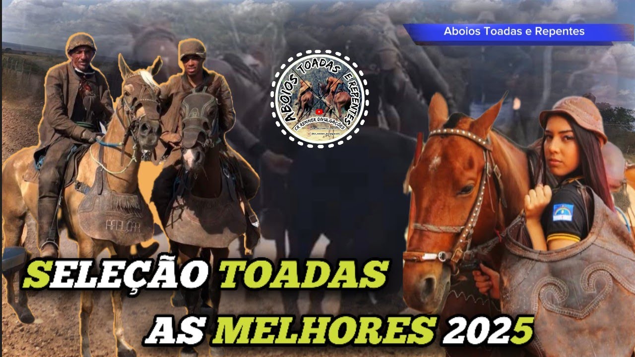 Sele&ccedil;&atilde;o Toadas as Melhores 2025 - S&oacute; Pega Boi Montado em Cavalo Bom.