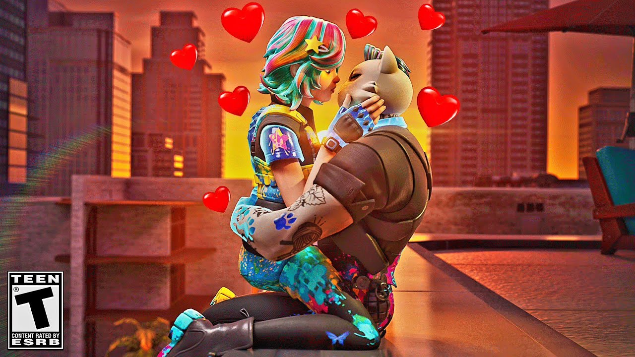 Meowdas and Undercover Skye's LOVE LIFE - True Love Never Dies.. Fortnite