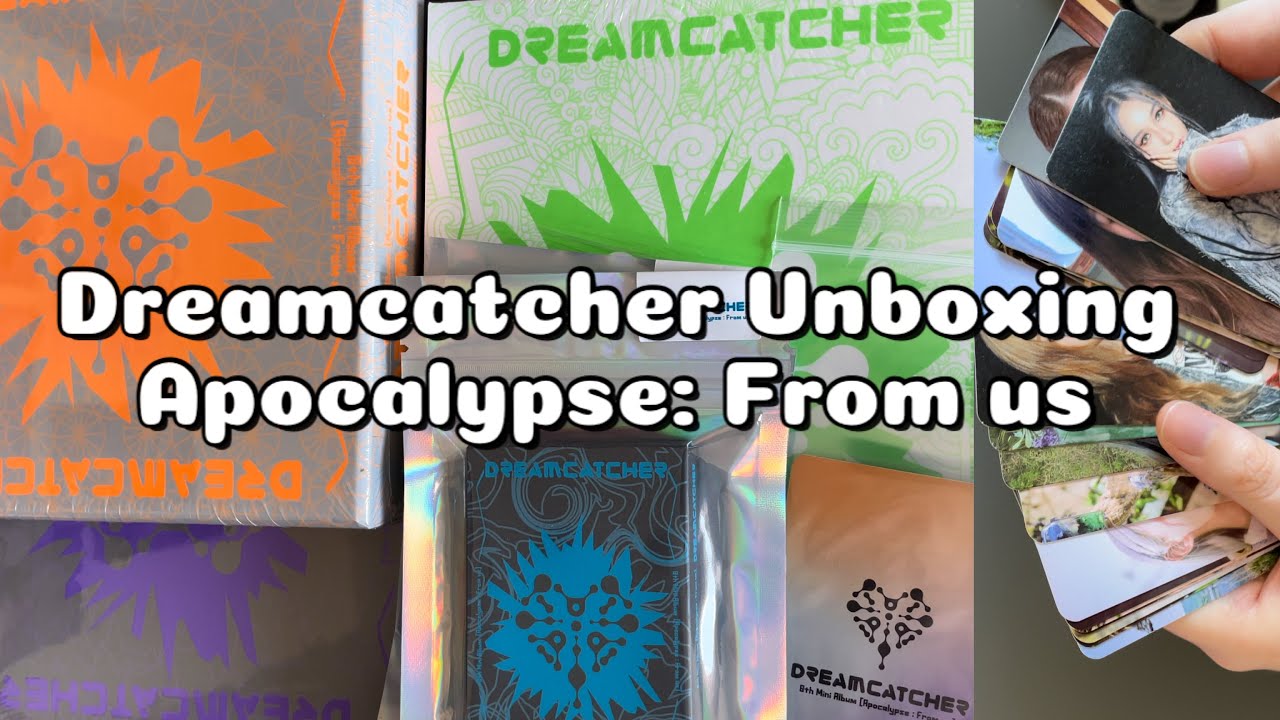 [썸냐로그] Apocalypse: From us Album unboxing (W,A,Y + platform + ktown4u pobs) ♡ Dreamcatcher (드림캐쳐) ✮