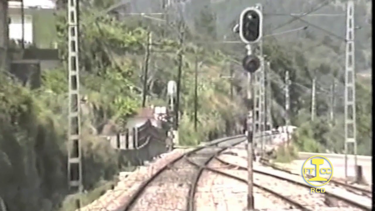 Línea FC Orense - Monforte de Lemos 1992. Documental.