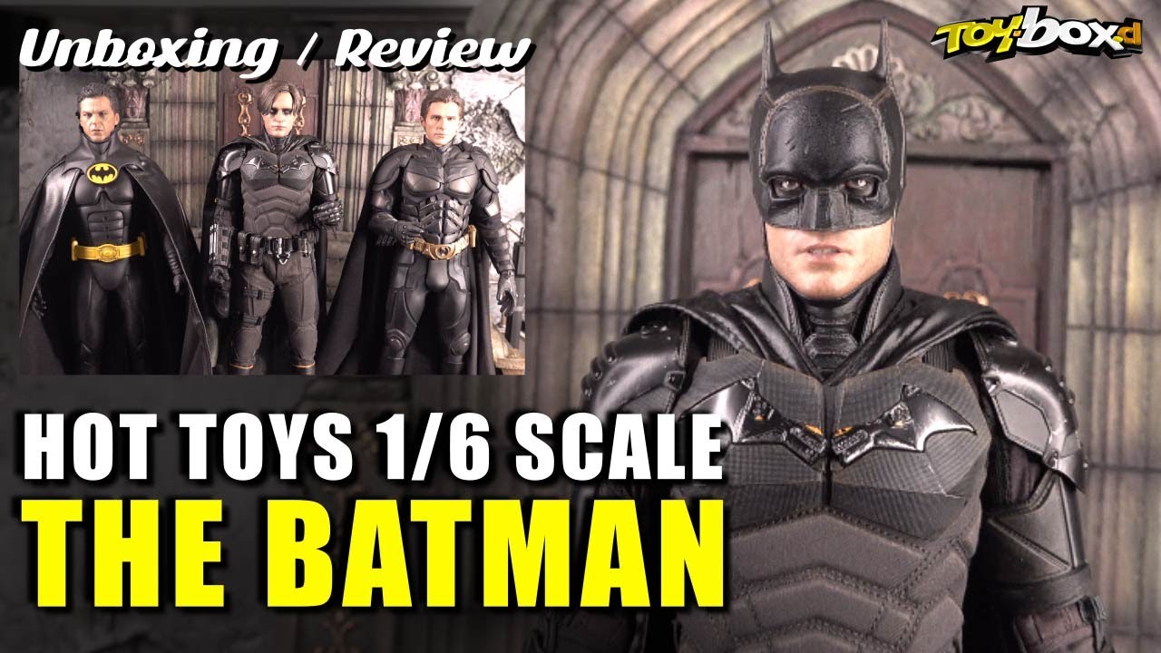 HOT TOYS THE BATMAN - ROBERT PATTINSON - Deluxe Set Unboxing & Review