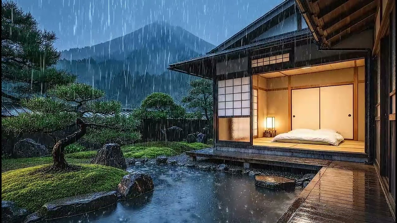 Relaxing Rain Sounds for Deep Sleep | Soft Rain to Calm Your Soul