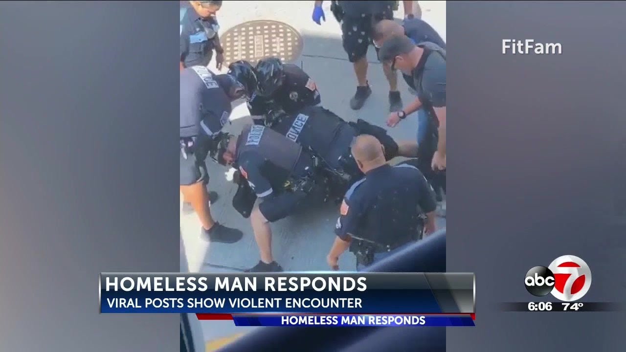 El Paso police launch review of homeless man's 'forceful' arrest caught on video