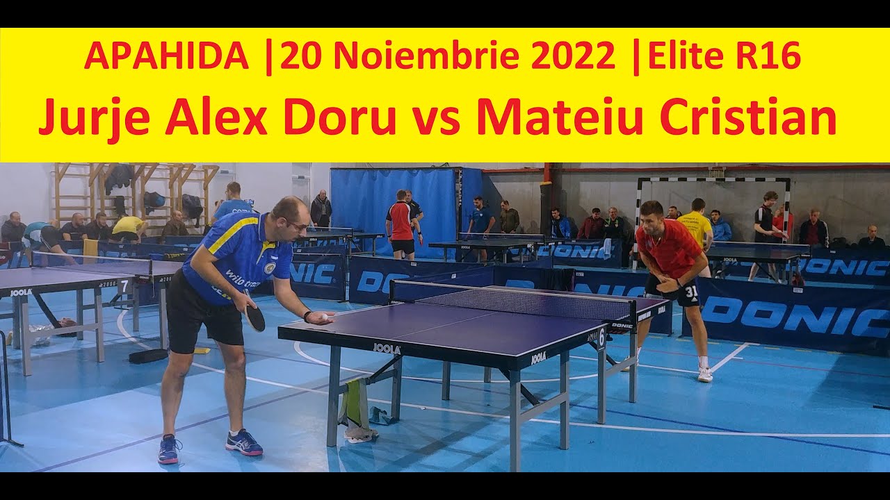 Jurje Alex Doru vs Mateiu Cristian |Elite R16 |Apahida 2022