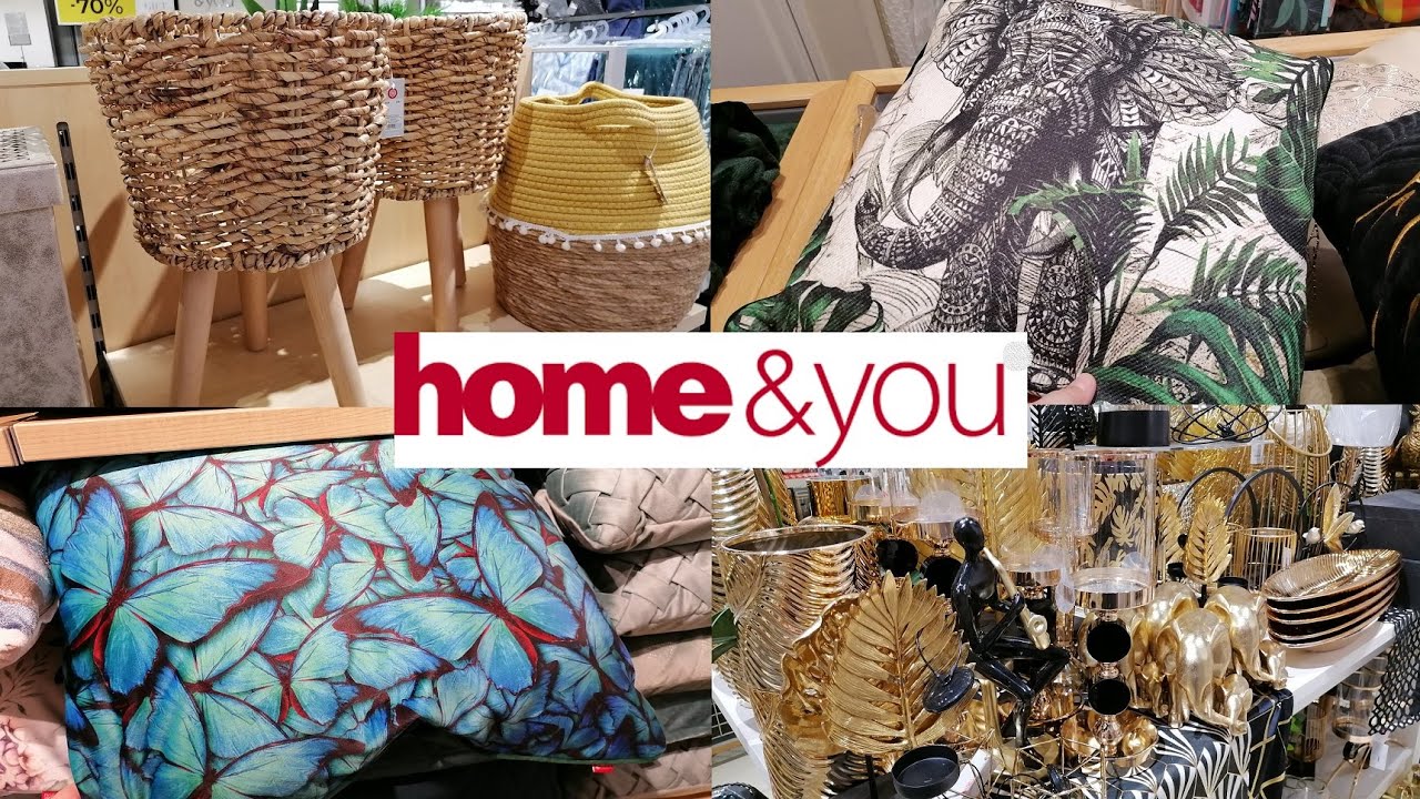 WYPRZEDAŻ DO - 70 % / DEKORACJE I DODATKI DO DOMU / HOME AND YOU