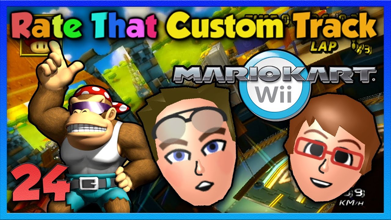 Mario Kart Wii - Rate That Custom Track #24 ~ Funky Donkey!