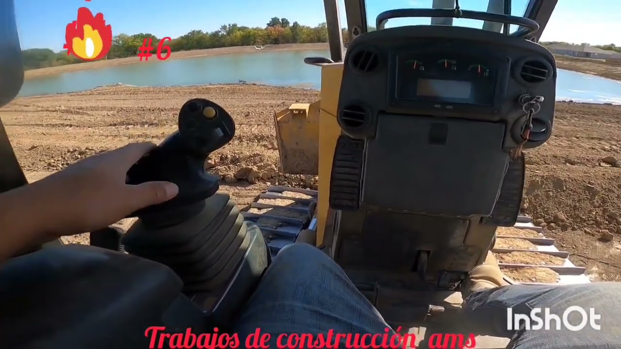 🙂TUTORIAL EN ESPAÑOL COMO MANEJAR Y OPERAR 🤔UN BULLDOZER D6 CATERPILLAR 💯💪