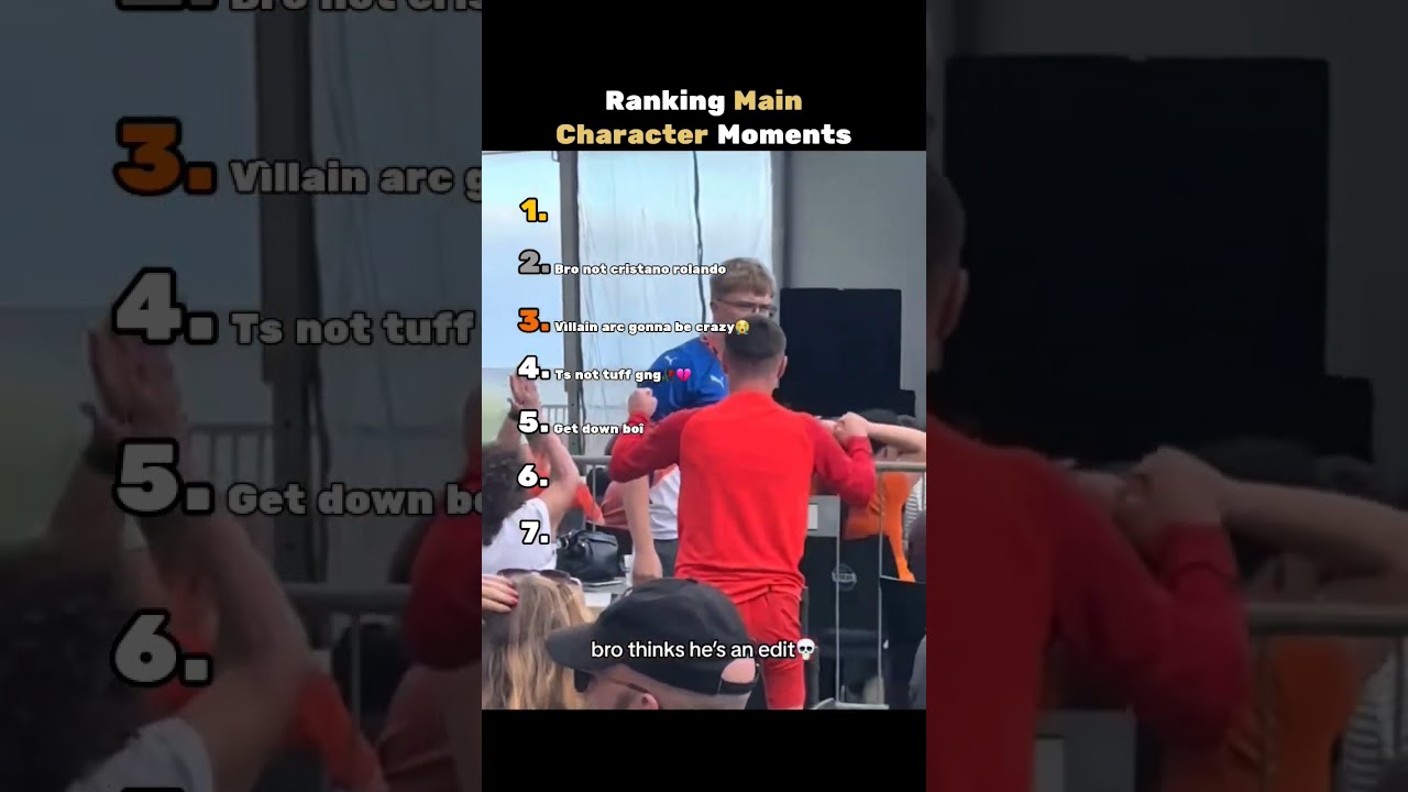 Main Character Moments😔 #mc #maincharacter #ranking