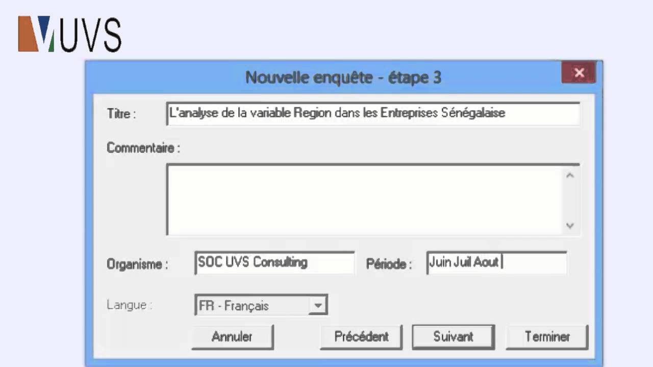 1 Initiation au logiciel sphinx