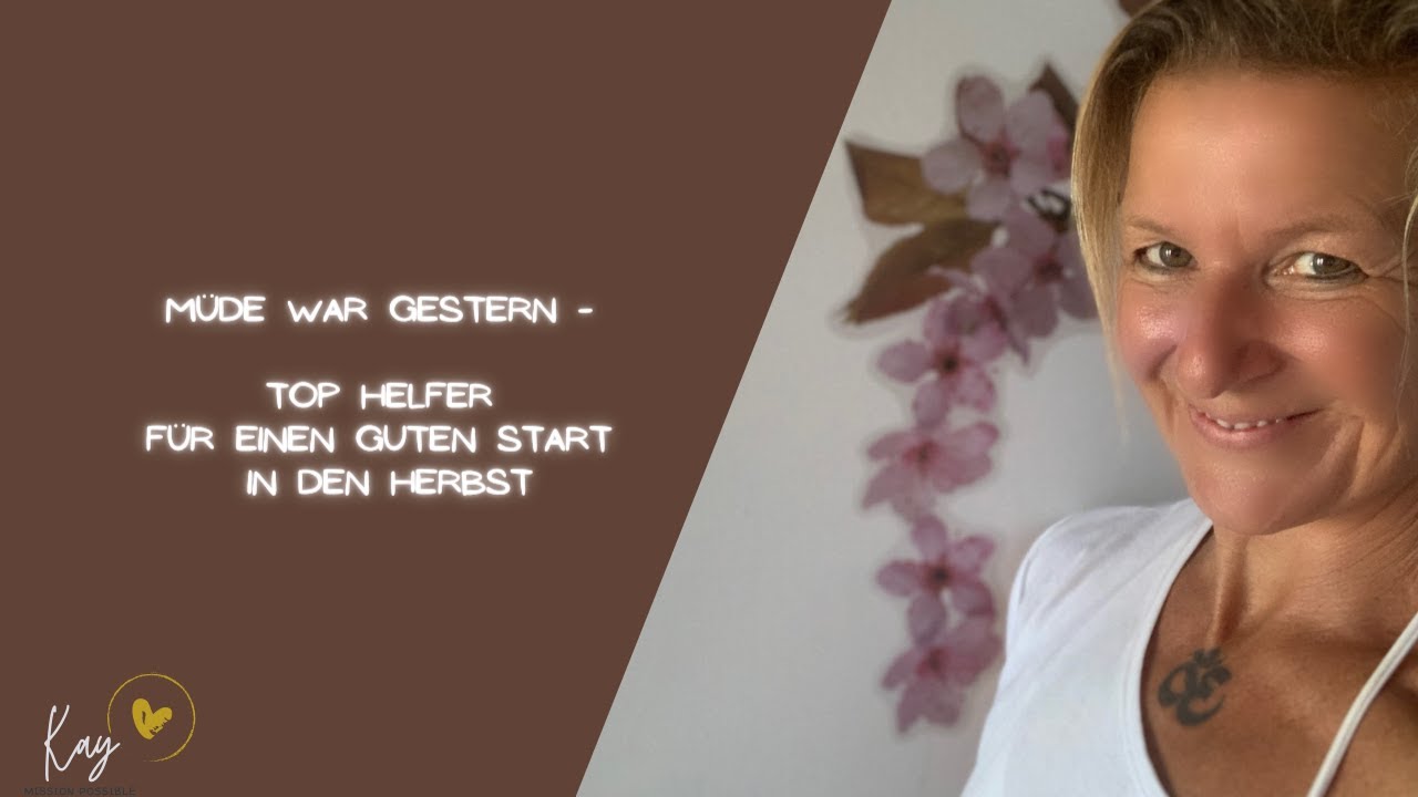 Müde war gestern - Top Helfer für einen guten Start in den Herbst!
