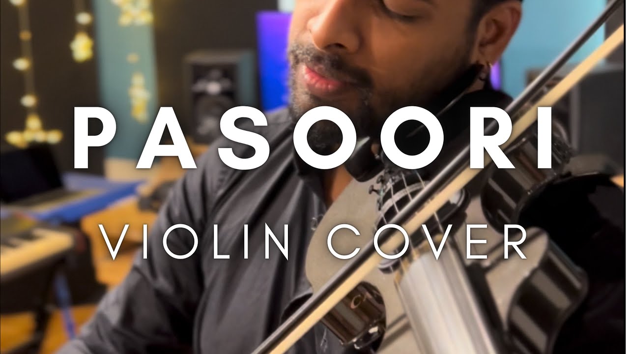 Pasoori In Violin | Binesh Babu