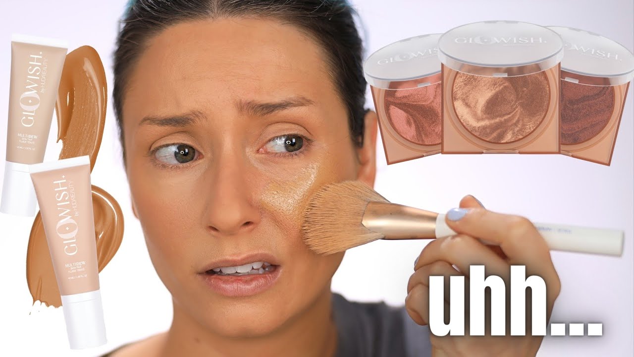 GLOWISH от HUDA BEAUTY | MULTIDEW SKIN TINT & SOFT RADIANCE бронзирующие пудры: обзор и свотчи