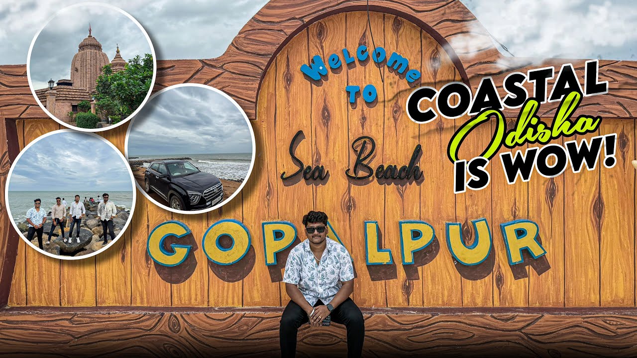 From City Streets To Coastal Vibes🌊 | Bhubaneswar To Berhampur Road Trip With Friends 🚗