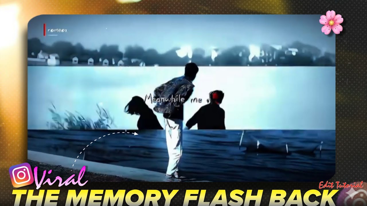 🔥 Instagram Viral Memory Flashback Edit Kaise Banaye 💔✨ | Trending Emotional Reels Editing Tutorial 
