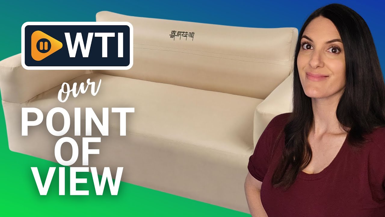 Inflatable Couch for Camping | POV | Would you buy it?