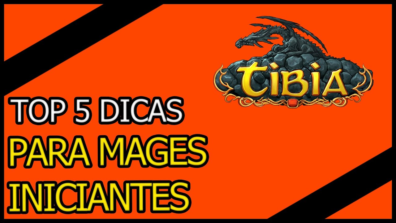 Tibia - Top 5 dicas pra Mages iniciantes - Do Noob ao PRO (Sorcerer e Druid)