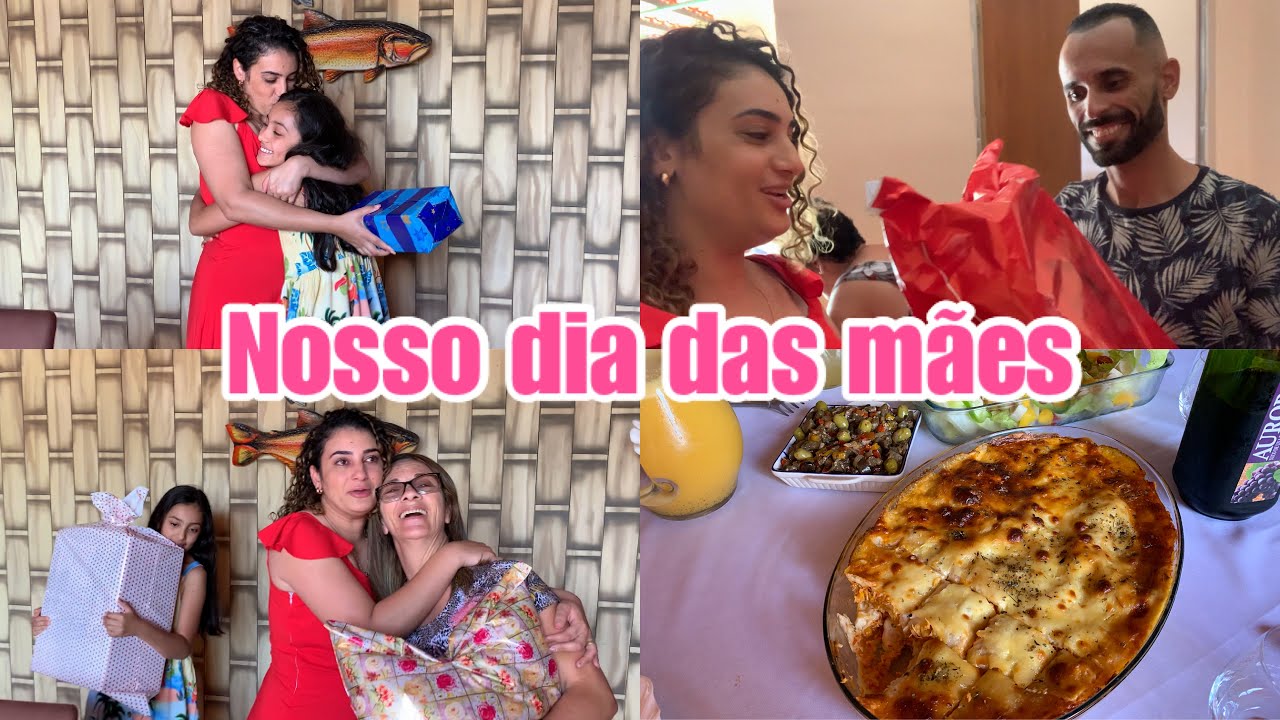 Receita de lasanha de frango da mamis, dia agradável em família ,ganhei vários presentes|LAÍS VELOSO