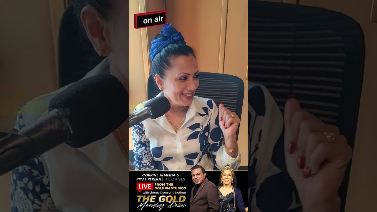 Remembering the great Sunil Perera! Corrine Almeida & Piyal Perera LIVE from the Gold FM Studios