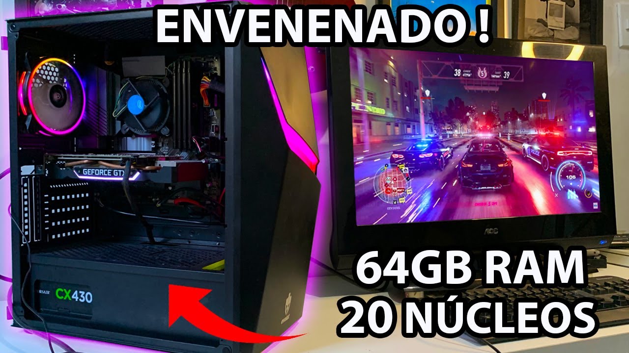 MONTANDO UM PC GAMER DA NASA - 64 GB DE RAM, i5 13600K (13ª GERAÇÃO) GIGABYTE B660M GAMING X EM 2026
