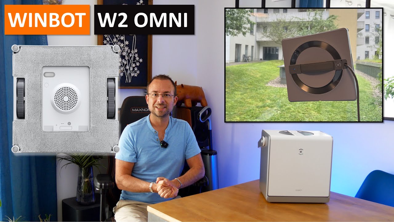 Ecovacs Winbot W2 Omni ❤️ Enfin un nettoyeur de vitres qui fonctionne