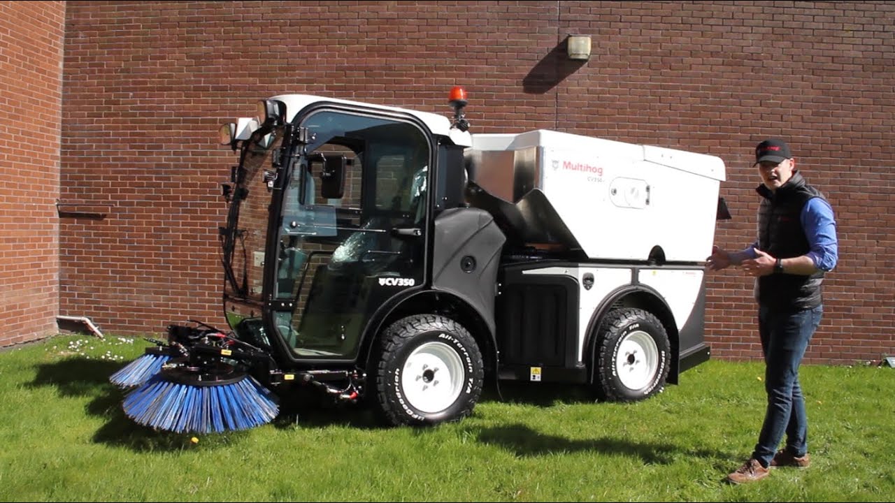 Compact Sweeper by Multihog: The CV Product Walkaround