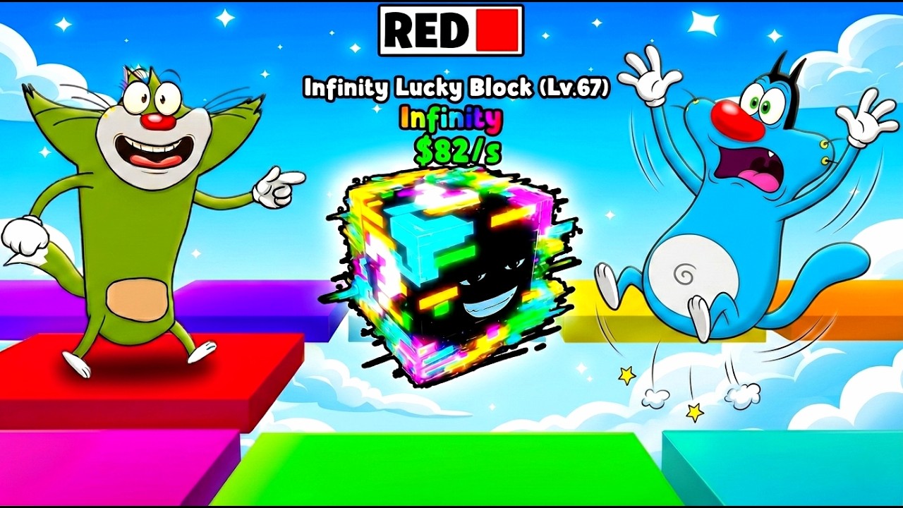 Roblox Escape Color Block For Brainrot ft.Oggy