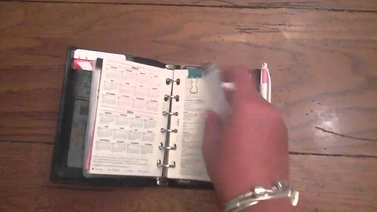 My Pocket Finsbury Filofax as a Wallet