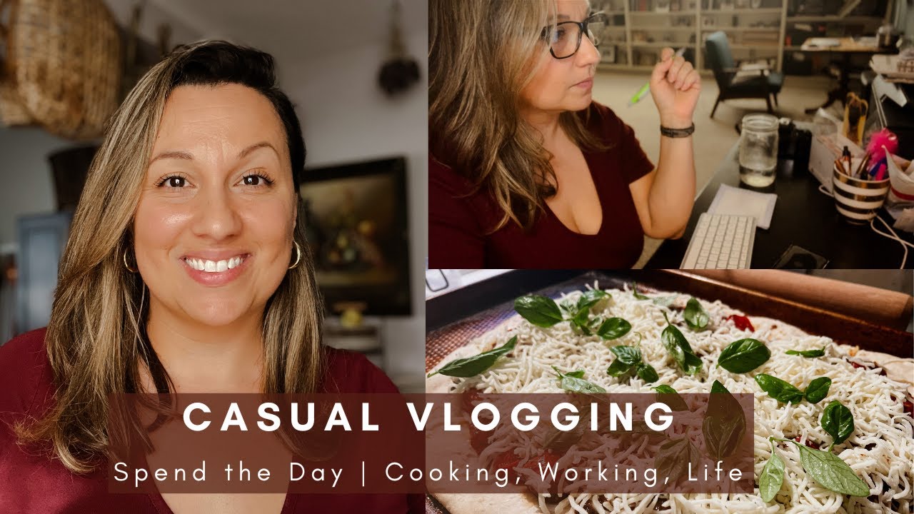 Casual Vlogging | Spend the Day | Cooking, Working, and Life