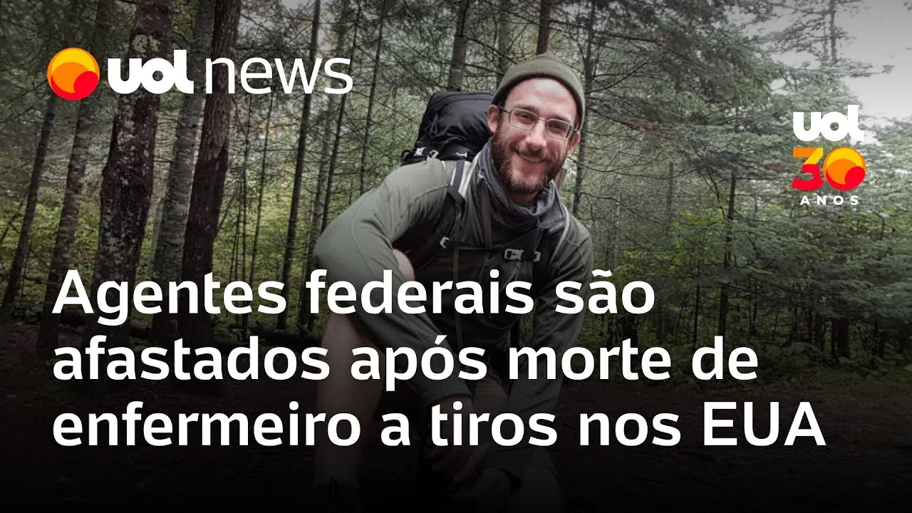Agentes federais do ICE são afastados após morte de enfermeiro a tiros nos EUA