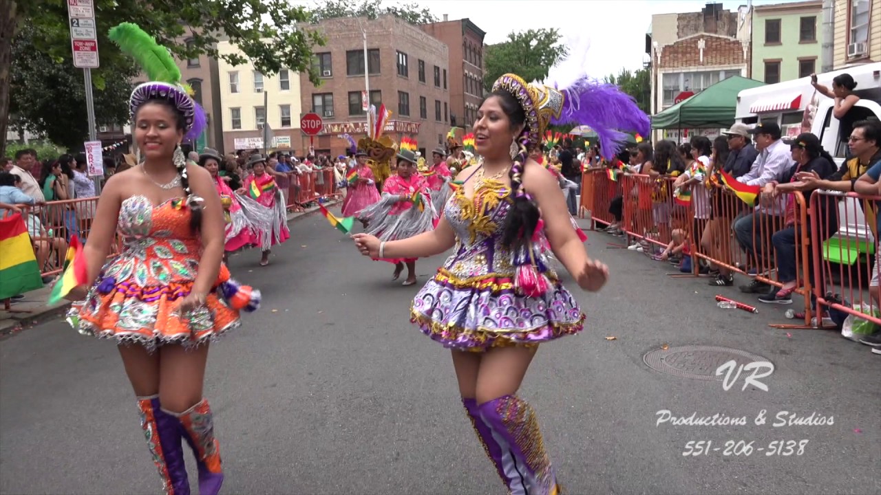 Desfile Boliviano de la Costa Este 2017 New Jersey Morenada Central