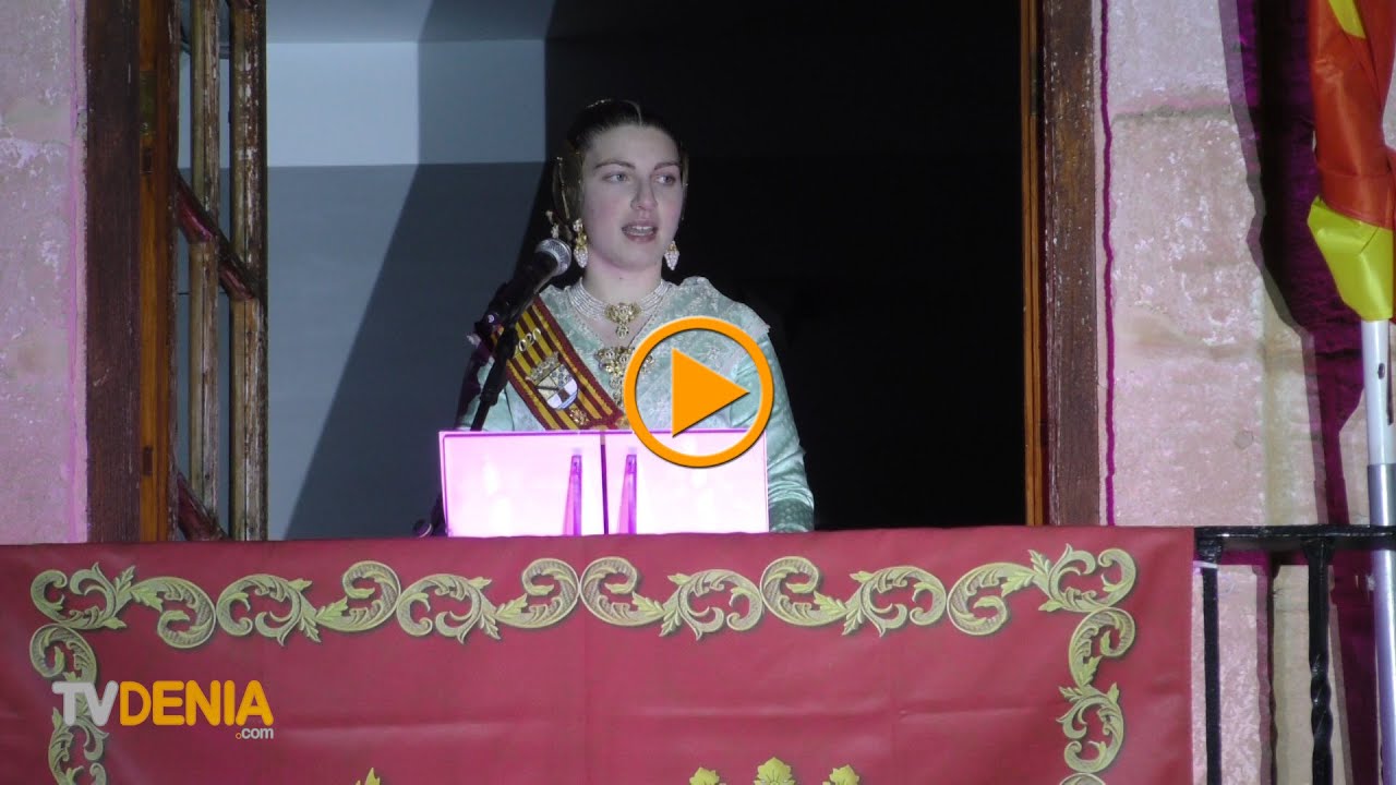La crida de la Fallera Major Infantil Martina Gimeno “Ja estem en Falles”