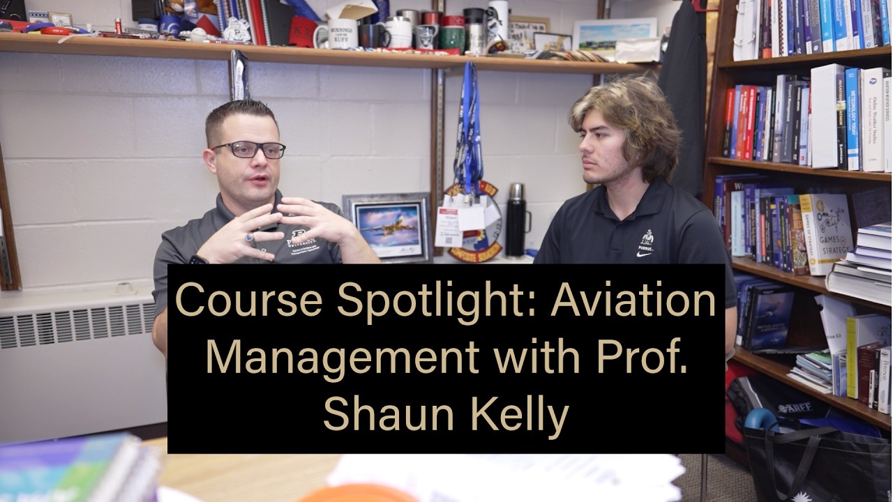 Course Spotlight: Aviation Management with Professor Shaun Kelly