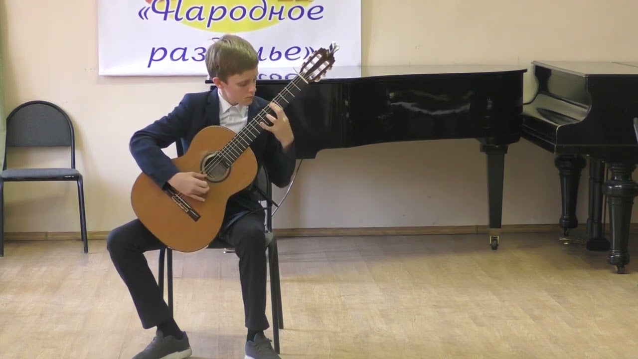 Classical guitar. Something unusual has happenid in the magic forest - Alexander VINITSKY.