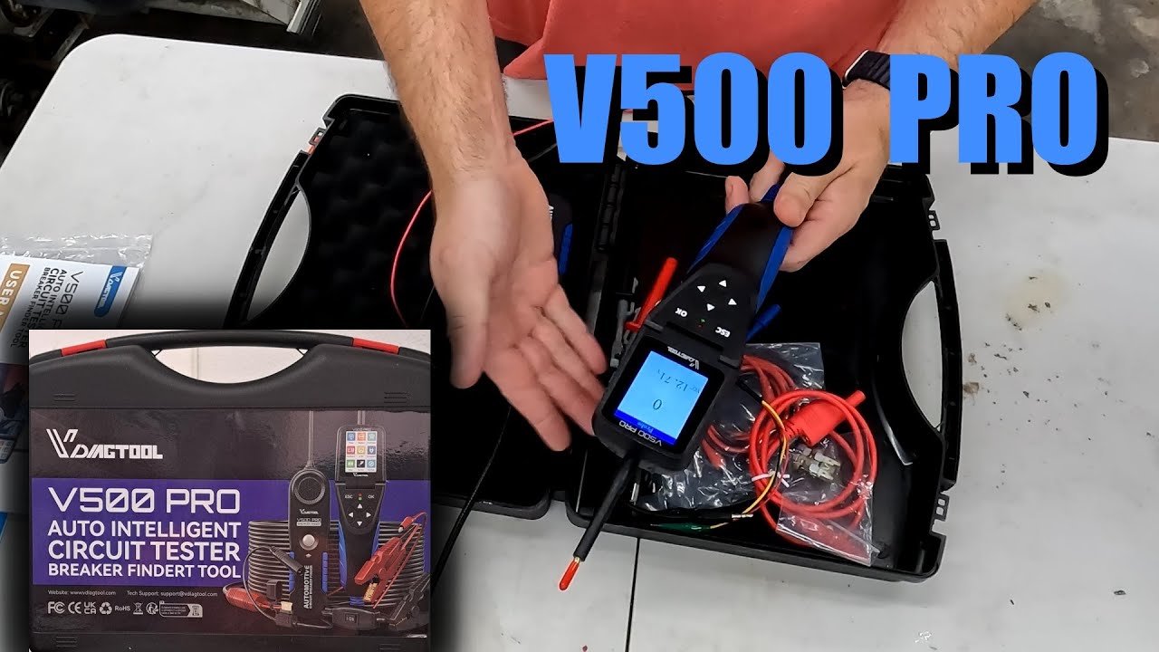VDIAGTOOL V500 Pro Automotive Power Circuit Probe Tester