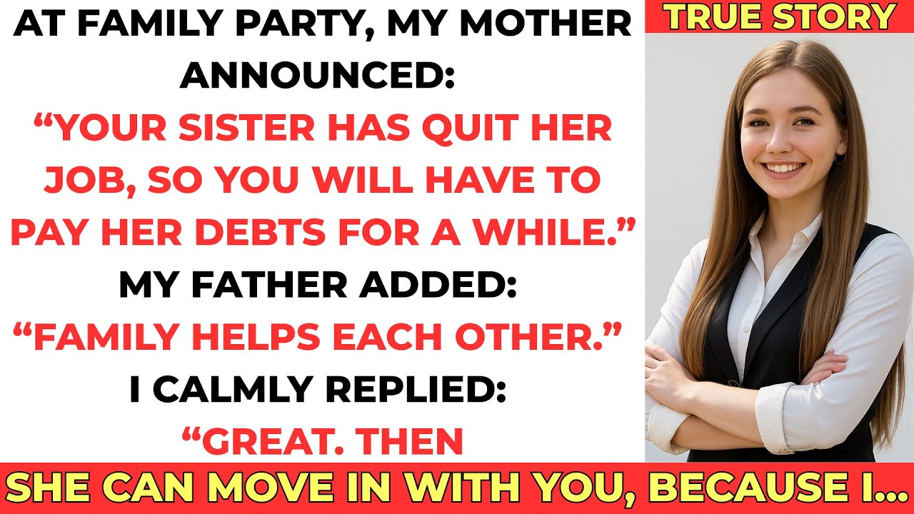 At Party, My Parents Said I Had To Pay My Sister’s Debts - I Sold My House And Disappeared Instead.