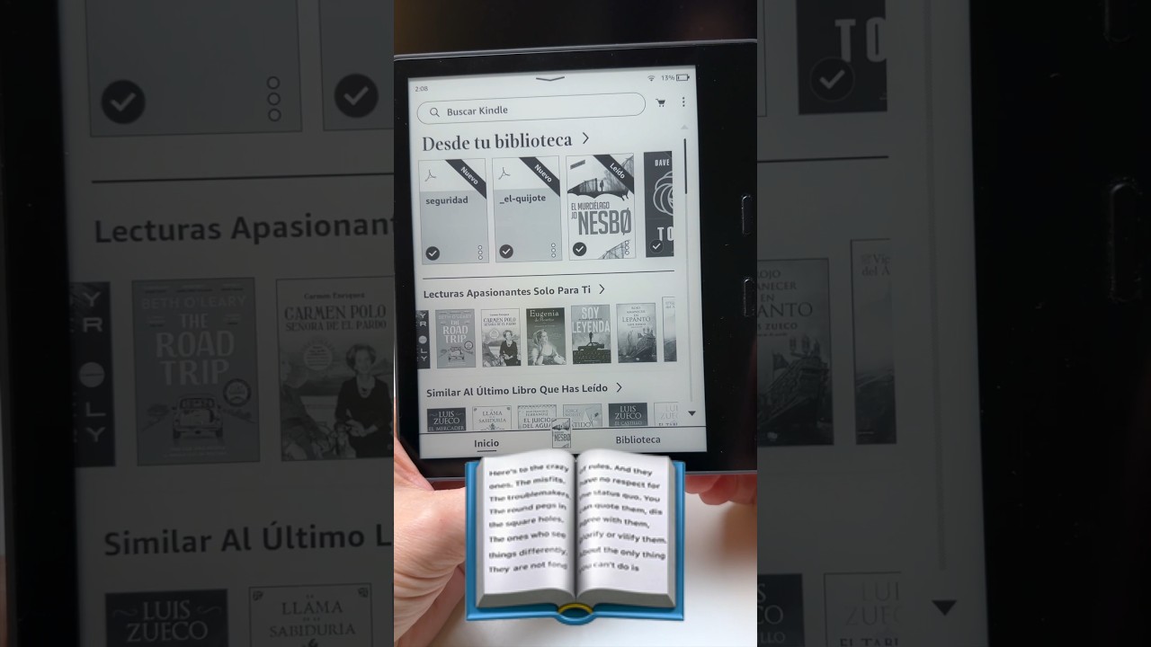 Env&iacute;a LIBROS a tu Kindle, F&Aacute;CIL y R&Aacute;PIDO 📚