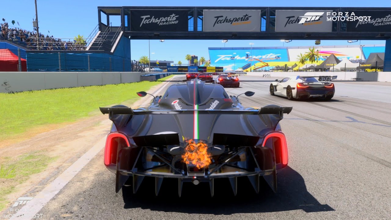 Forza Motorsport Update 13: Pagani Huayra R - Sunset Peninsula Raceway Full Circuit [4K.XSX]