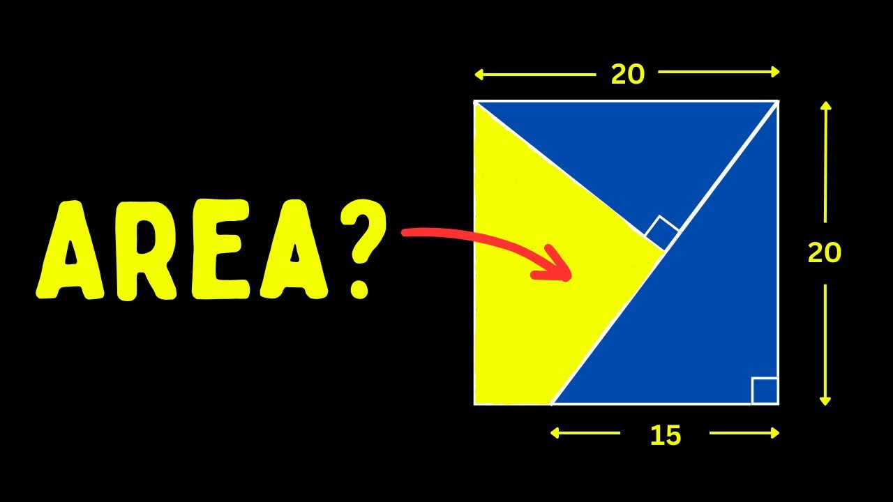 Can you solve this tricky area problem?