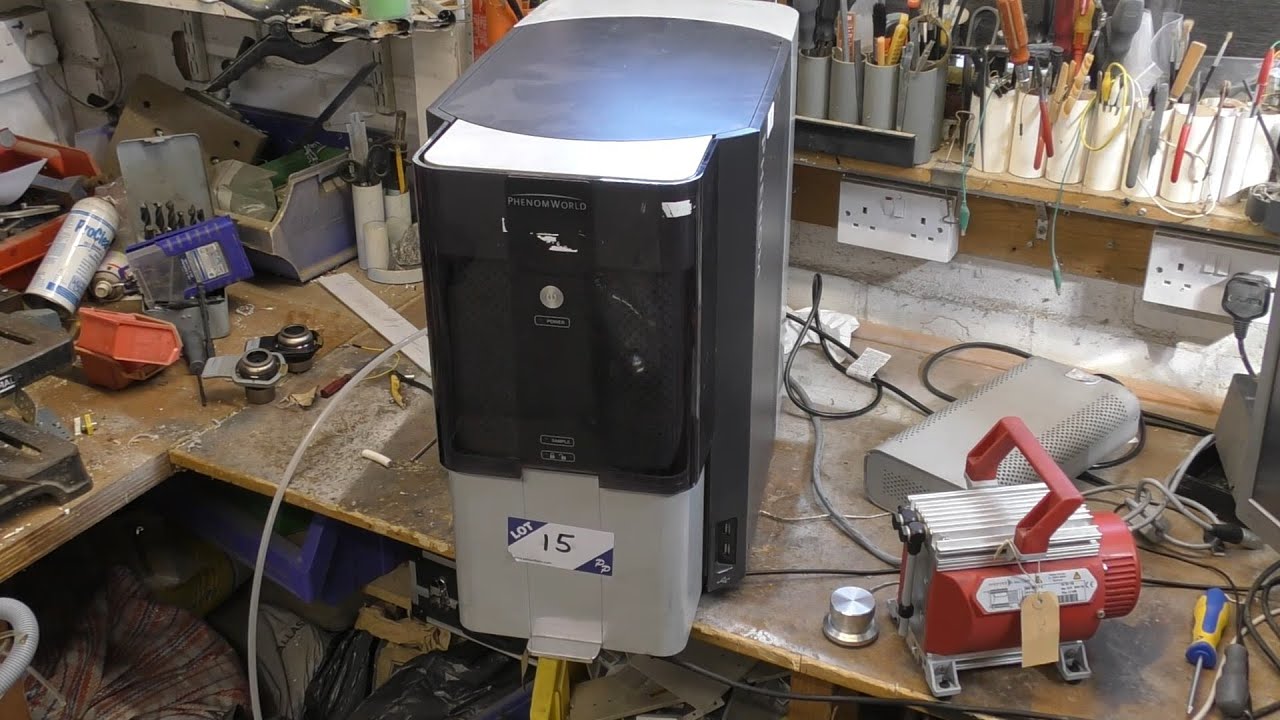 Phenom desktop scanning electron microscope Part 1