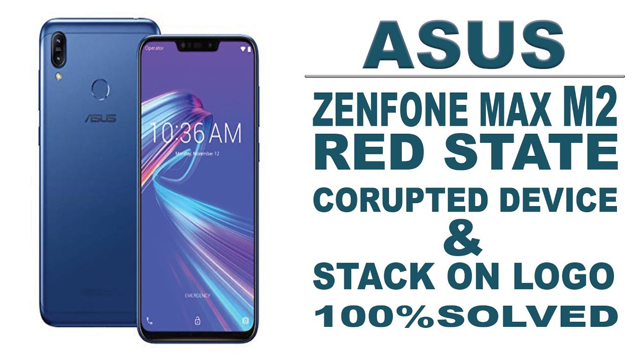ASUS zenfone max M2 corrupted device/stack on logo solution by Update Technology in Bengali.....