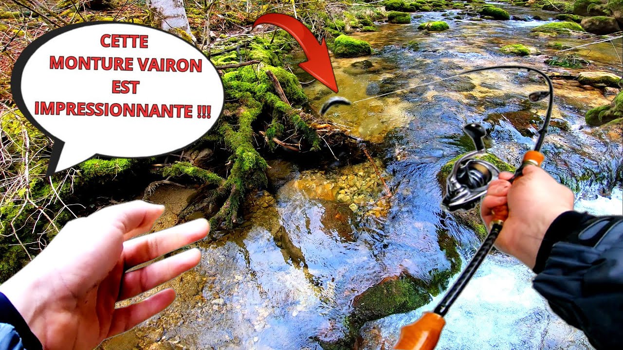 CETTE MONTURE VAIRON MANIE ME FAIT CARTONNER POUR MON OUVERTURE TRUITE 2024 (TUTO)