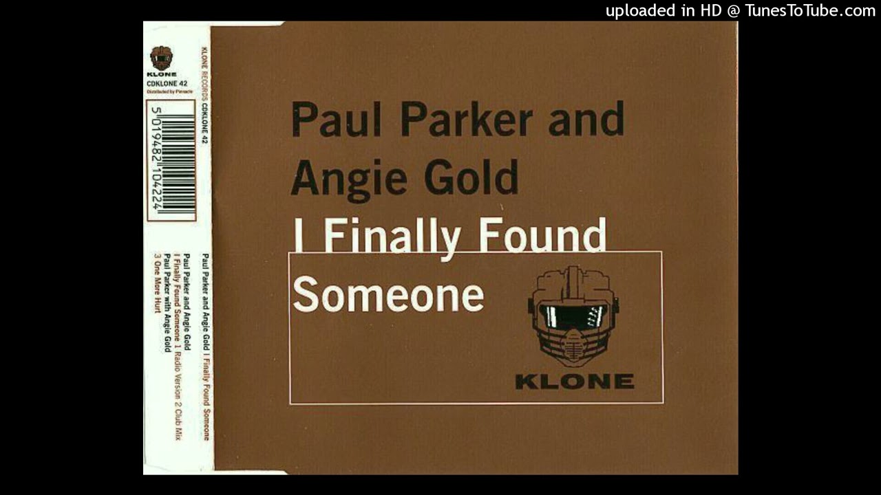 Paul Parker With Angie Gold - One More Hurt