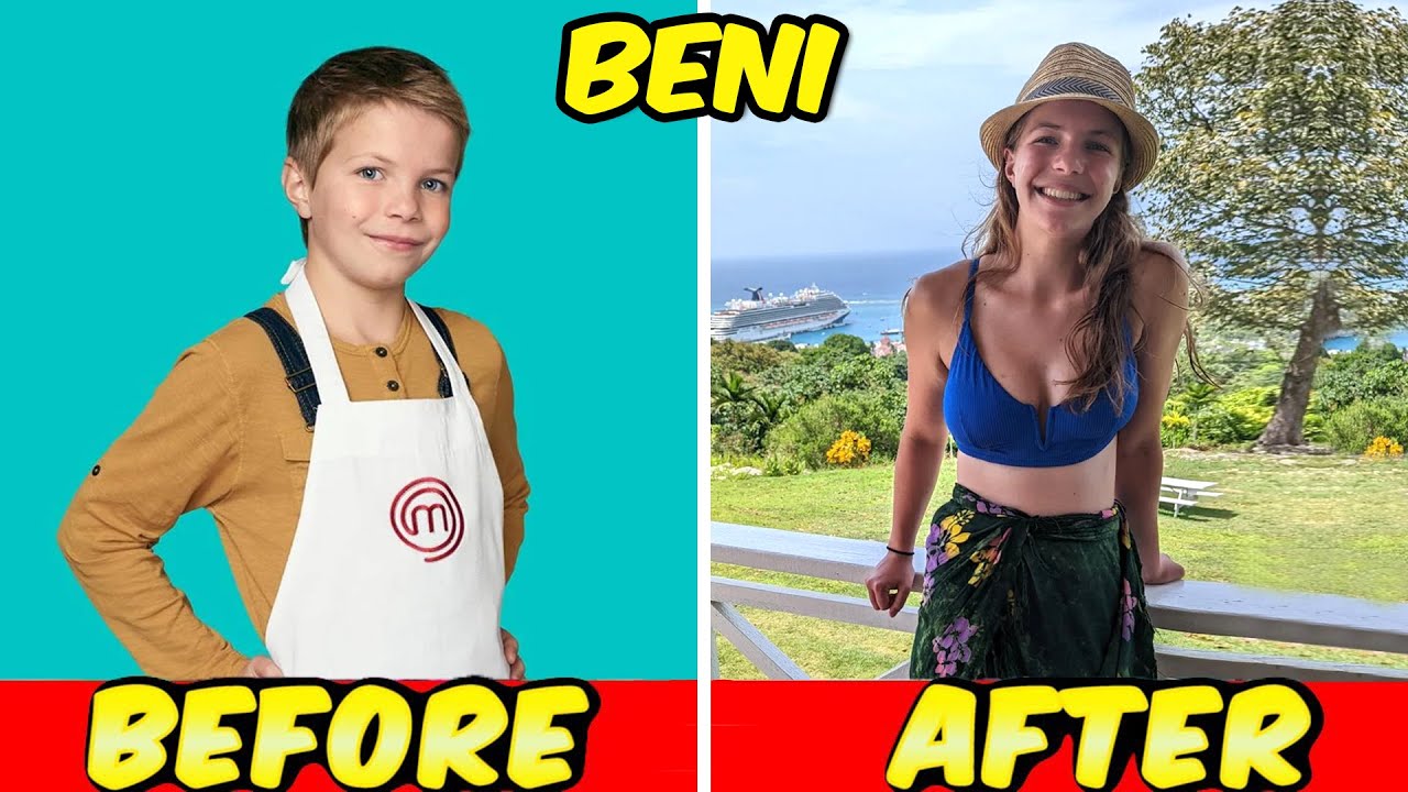 MasterChef Junior 🔥 Then And Now