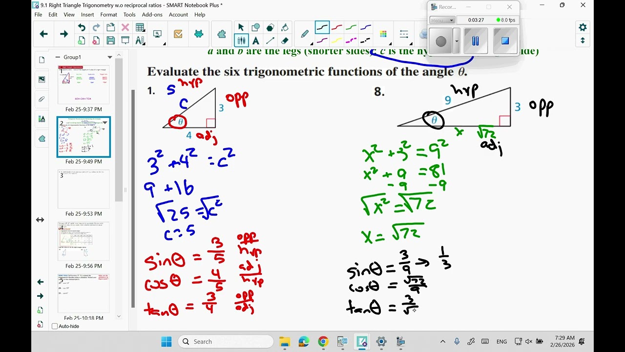 9 1 day 1 Algebra II
