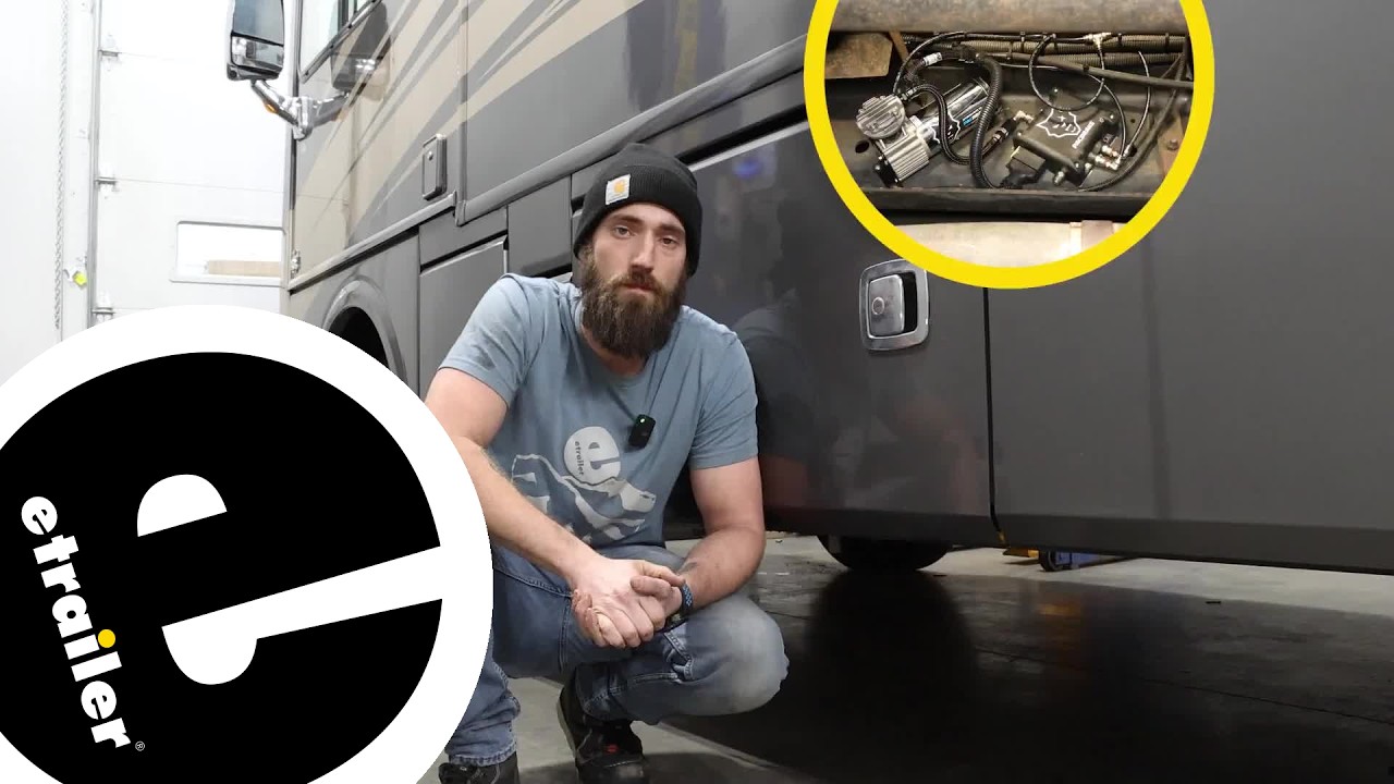 Installing the PacBrake Bravo Wireless Air Spring Control Kit on a 2017 Fleetwood Bounder Motorhome