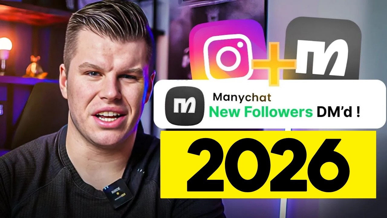 Как отправлять личные сообщения новым подписчикам в Instagram | Обновление Manychat 2025
