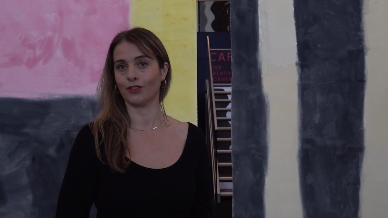 Artists display at London's affordable art fair